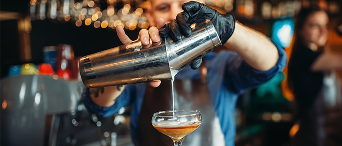 Fdit Bar Cocktail Strainer degli Attrezzi da Sommelier con Manico in Acciaio Inox 304 per Cucina Bar Barman KTV 